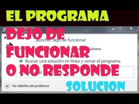 Cómo solucionar cuando la aplicación Microsoft Windows no responde
