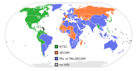 Todo sobre el sistema de color SECAM en Francia